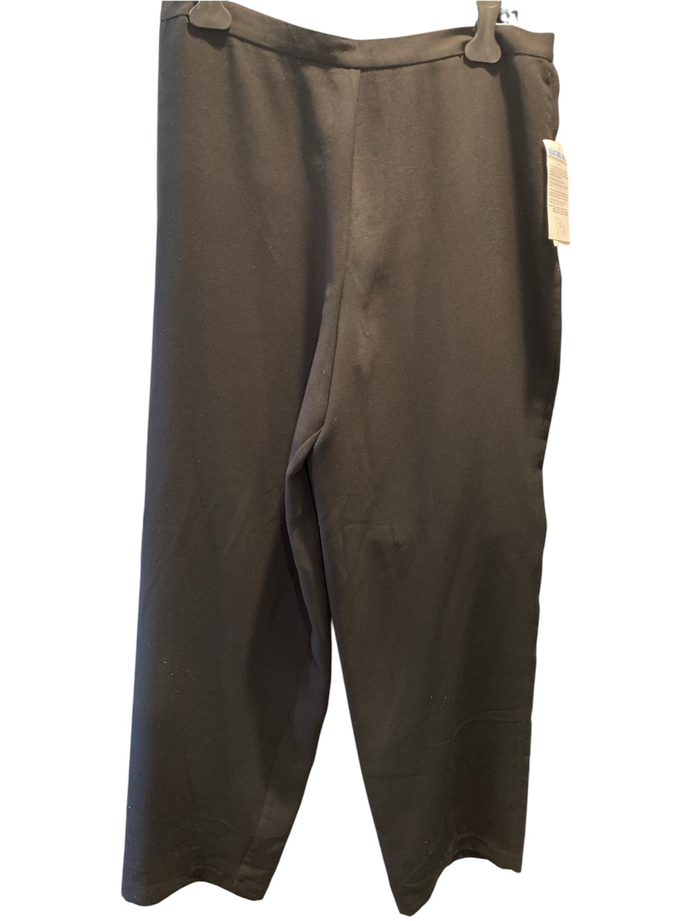 Linda Lundstrom Black Adjustable Waistband Dress Pants Size 16 BNWT